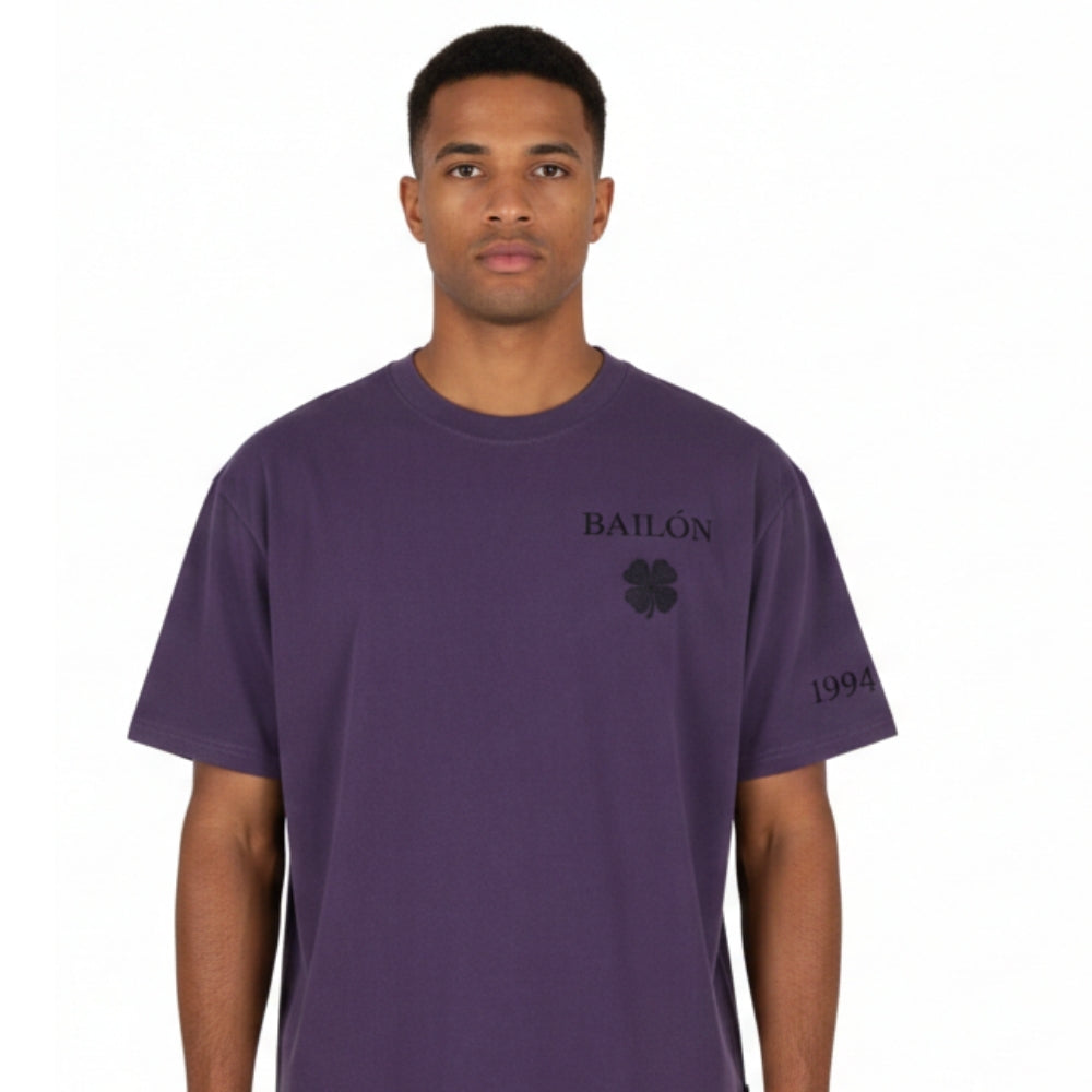 BAILÓN 1994 Heritage Heren T-shirt Midnight Plum